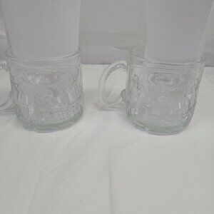 Set of 2 Vintage Mcdonalds Joker Glasses